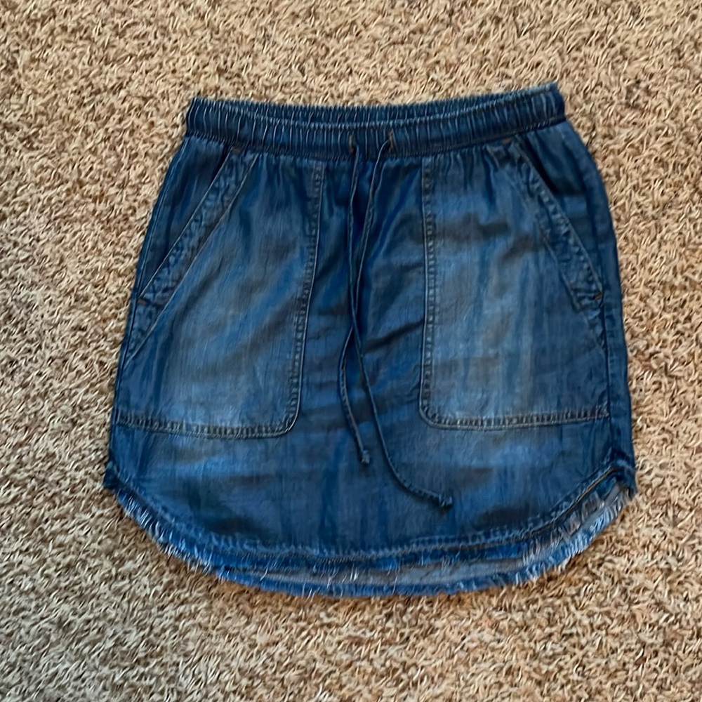 Anthro Cloth & Stone denim mini